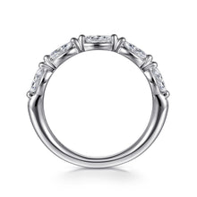 Load image into Gallery viewer, 14k White Gold Diamond Band
