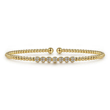 Load image into Gallery viewer, 14k Yellow Gold Diamond Bracelet
