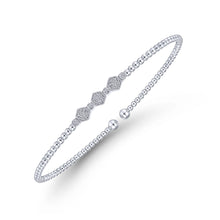 Load image into Gallery viewer, 14k White Gold Diamond Bracelet
