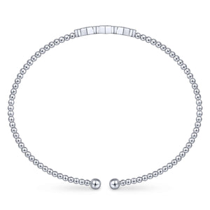 14k White Gold Diamond Bracelet