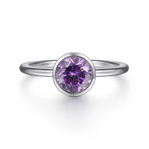 Sterling Silver Amethyst Ring