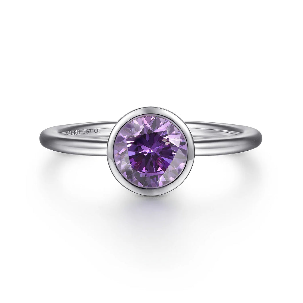 Sterling Silver Amethyst Ring