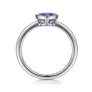 Sterling Silver Amethyst Ring