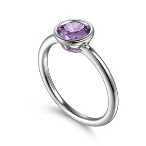 Sterling Silver Amethyst Ring