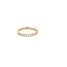 Load image into Gallery viewer, 14k Yellow Gold Diamond Band
