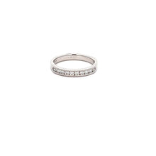 Load image into Gallery viewer, 14k White Gold Diamond Band
