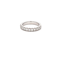 Load image into Gallery viewer, 14k White Gold Diamond Band
