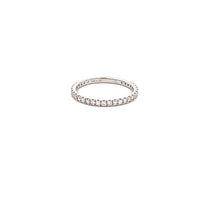 Load image into Gallery viewer, 14k White Gold Diamond Band
