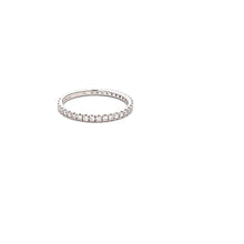 Load image into Gallery viewer, 14k White Gold Diamond Band
