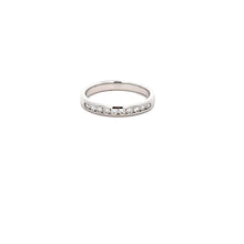 Load image into Gallery viewer, 14k White Gold Diamond Band
