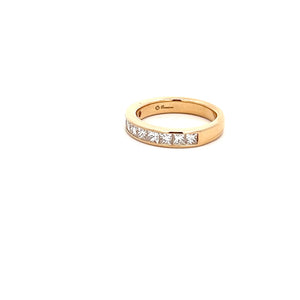 14k Yellow Gold Diamond Band