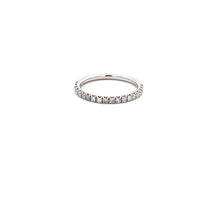 Load image into Gallery viewer, 14k White Gold Diamond Band
