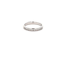 Load image into Gallery viewer, 14k White Gold Diamond Band
