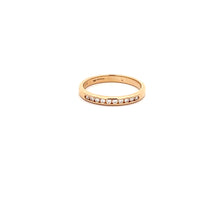 Load image into Gallery viewer, 14k Yellow Gold Diamond Band
