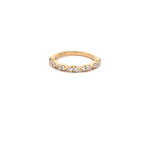 Load image into Gallery viewer, 14k Yellow Gold Diamond Band
