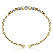 Load image into Gallery viewer, 14k Two Tone Diamond Bracelet
