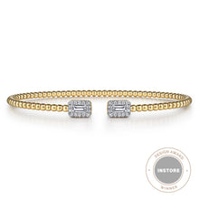 Load image into Gallery viewer, 14k Yellow Gold Diamond Bracelet
