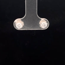 Load image into Gallery viewer, 14k White Gold Lab Grown Diamond Studs
