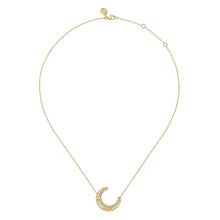 Load image into Gallery viewer, 14k Yellow Gold Diamond Necklace
