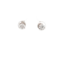Load image into Gallery viewer, 14k White Gold Lab Grown Diamond Studs

