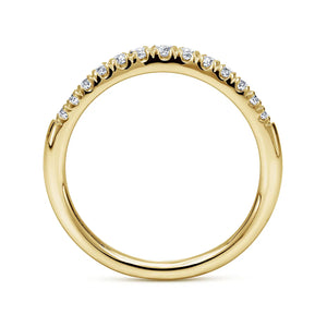 14k Yellow Gold Diamond Ring