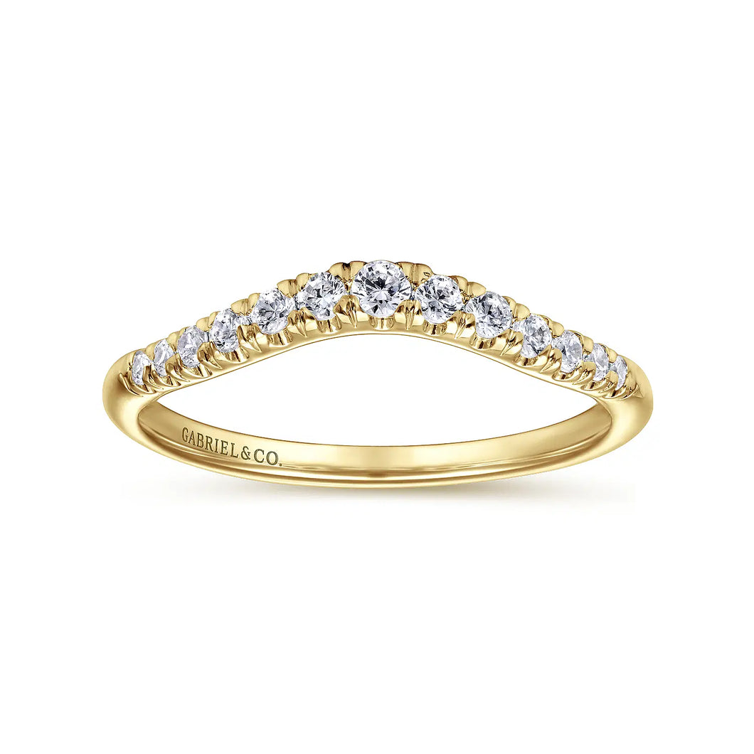 14k Yellow Gold Diamond Ring