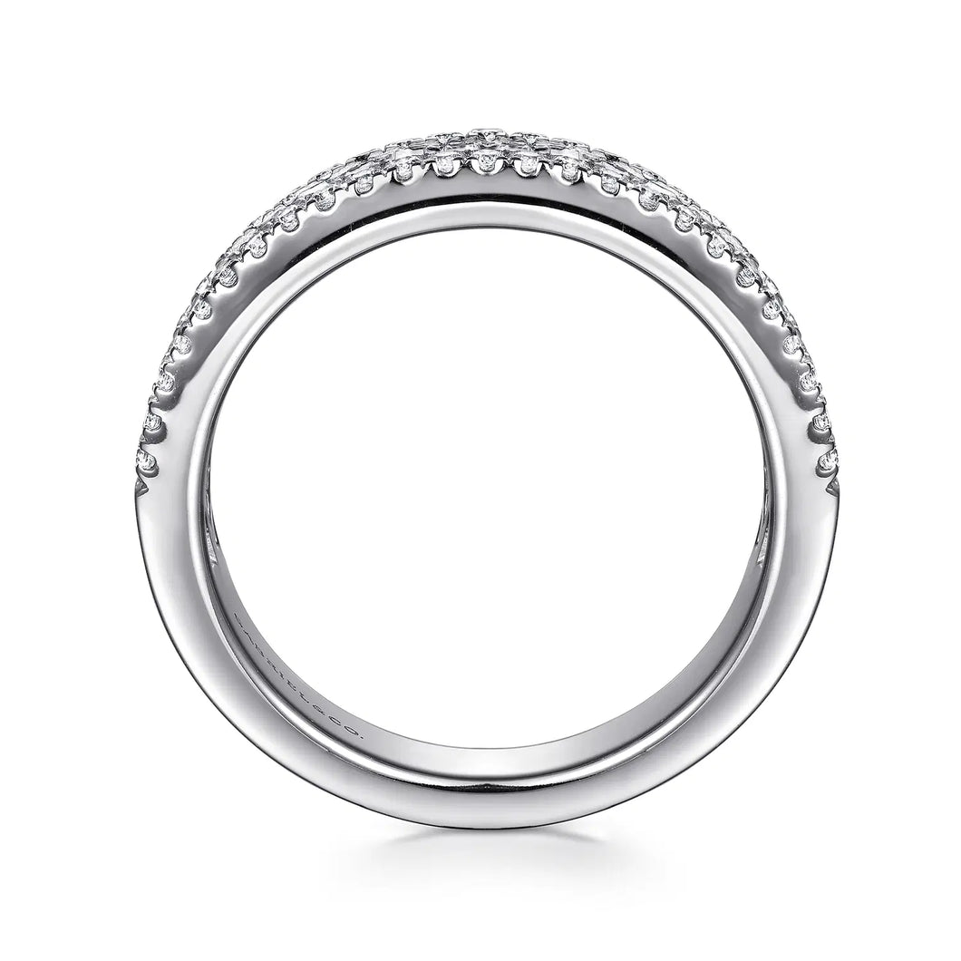 14k White Gold Diamond Ring