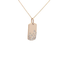 Load image into Gallery viewer, 14k Yellow Gold Diamond Pendant
