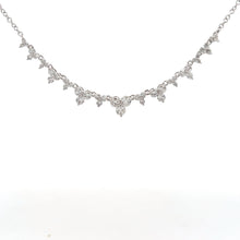 Load image into Gallery viewer, 14k White Gold Diamond Necklace
