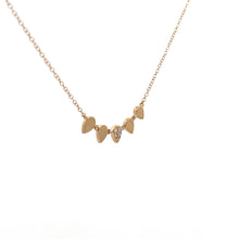 Load image into Gallery viewer, 14k Yellow Gold Diamond Necklace

