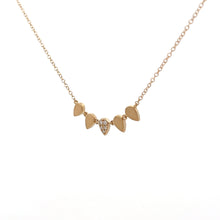 Load image into Gallery viewer, 14k Yellow Gold Diamond Necklace
