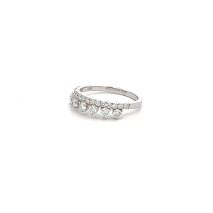 14k White Gold Diamond Ring