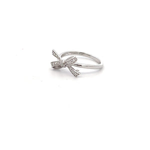 14k White Gold Diamond Ring