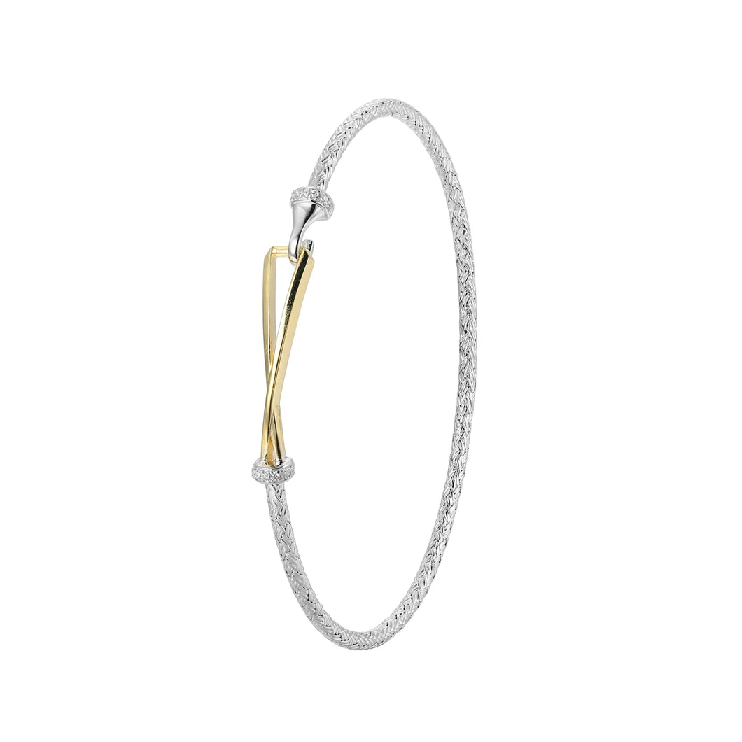 Sterling Silver Gold Plated Bracelet