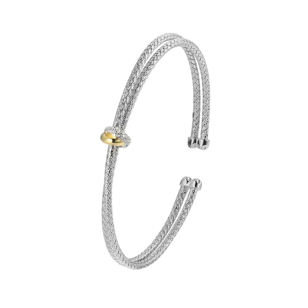 Sterling Silver Gold Plated Bracelet