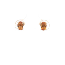Load image into Gallery viewer, 14k Yellow Gold Citrine Earrings

