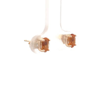 Load image into Gallery viewer, 14k Yellow Gold Citrine Earrings
