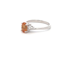 Load image into Gallery viewer, 14k White Gold Citrine Ring
