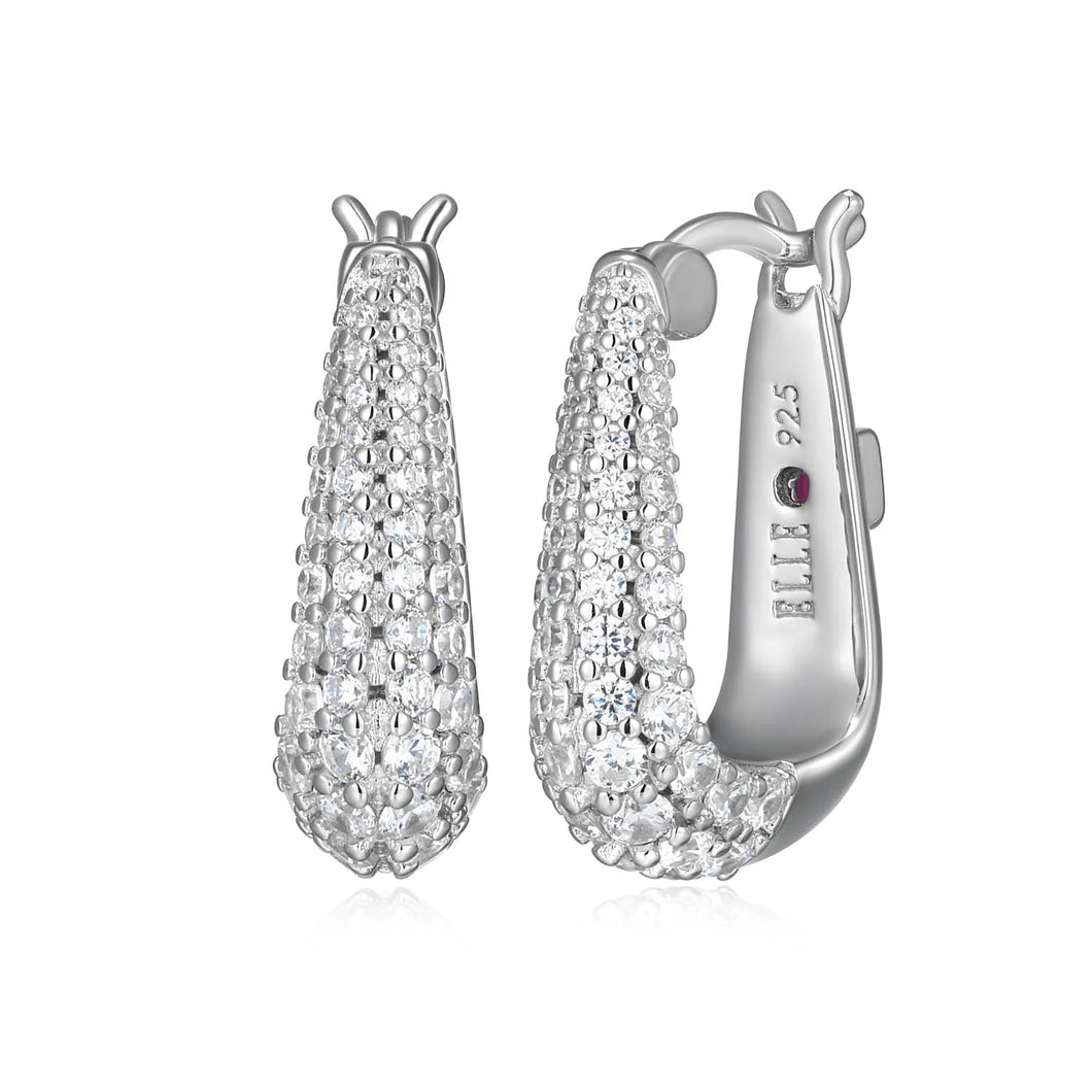 Sterling Silver CZ Earrings