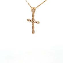 Load image into Gallery viewer, 14k Yellow Gold Cross Pendant
