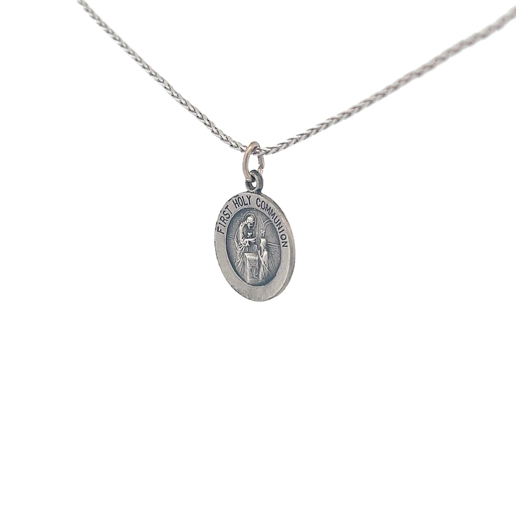 Sterling Silver First Communion Pendant