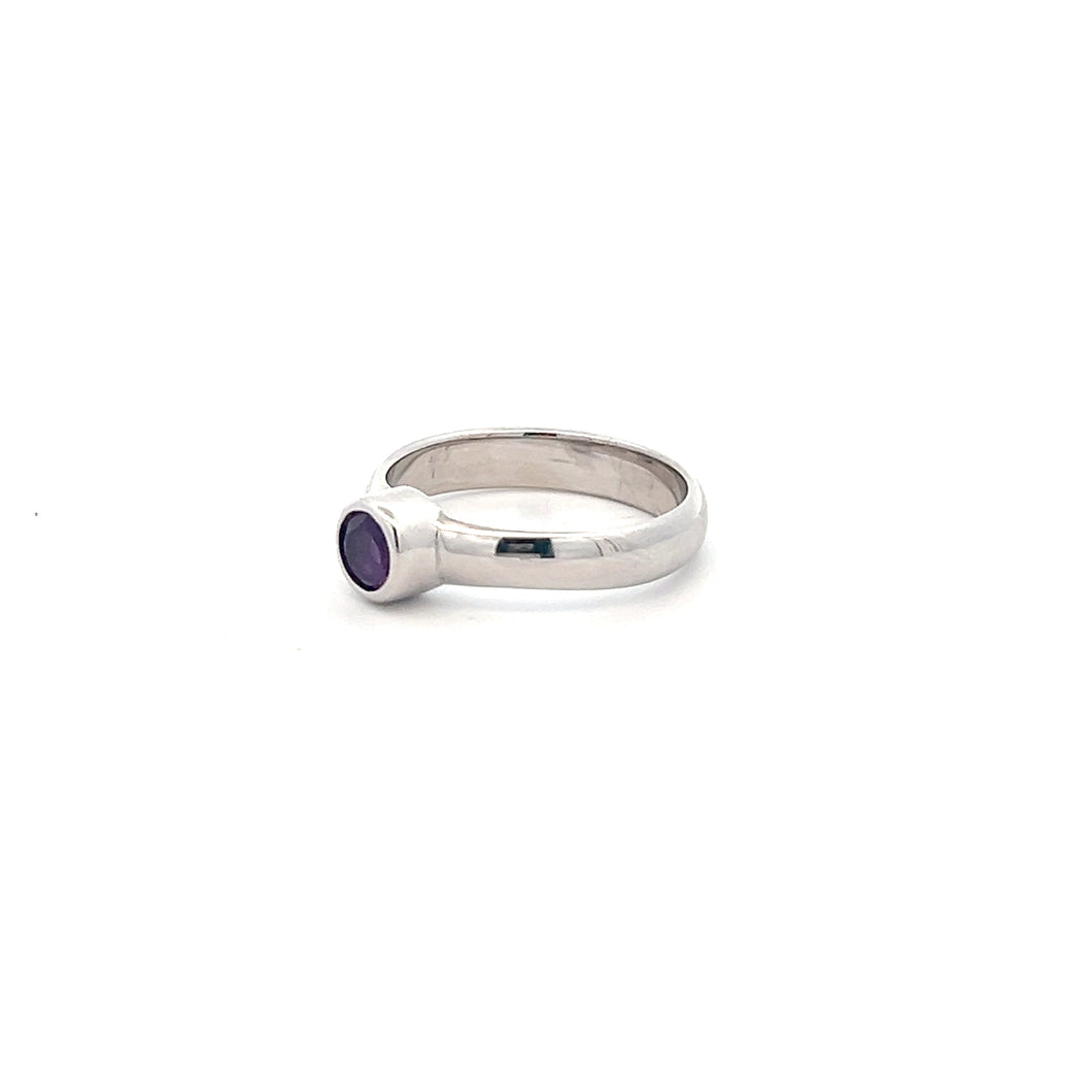 Sterling Silver Amethyst Ring