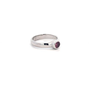 Sterling Silver Pink Tourmaline Ring