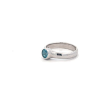 Load image into Gallery viewer, Sterling Silver Blue Topaz Ring

