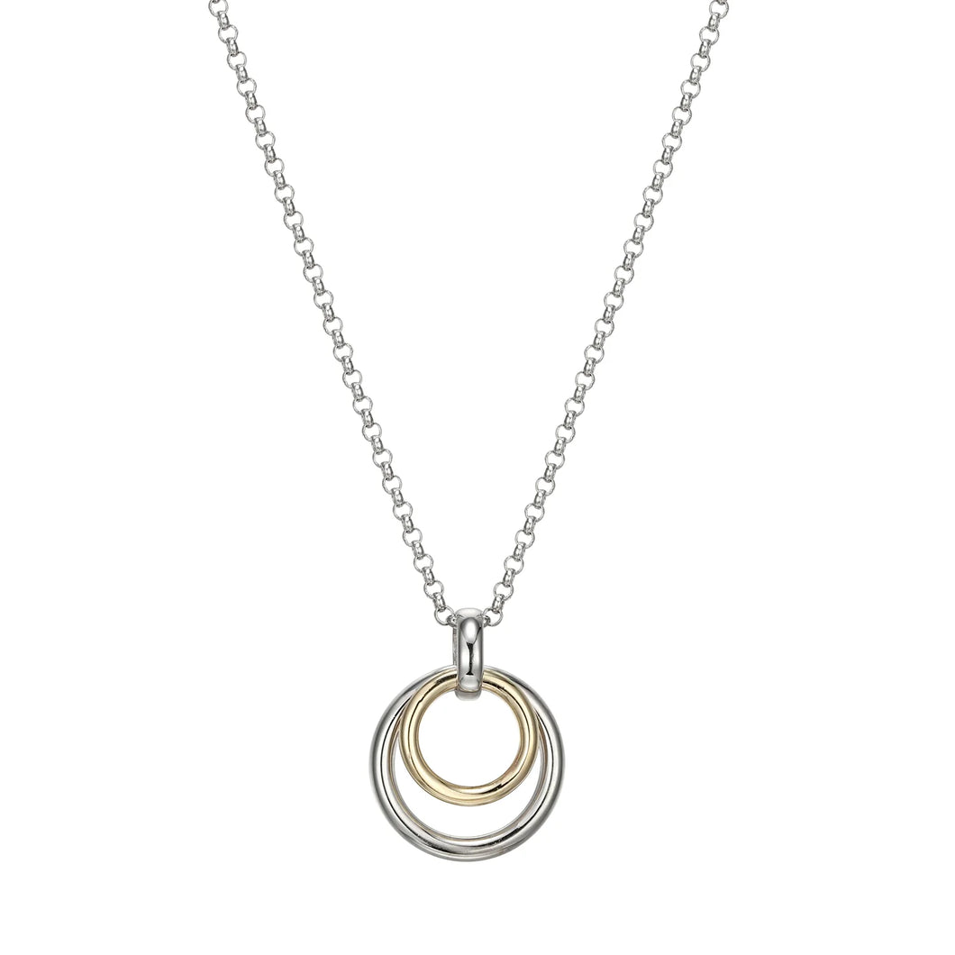 Sterling Silver Gold Plated Necklace