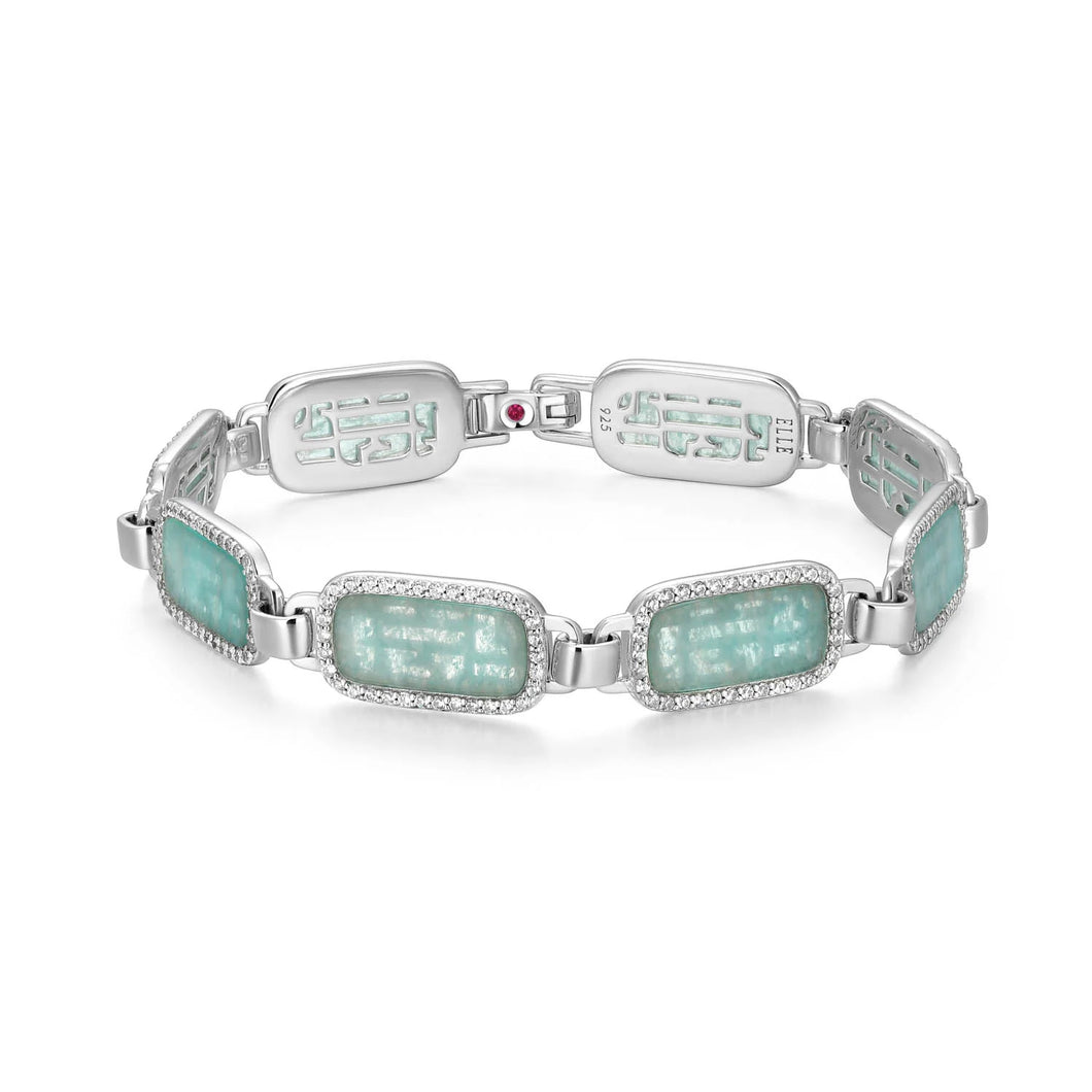 Sterling Silver Amazonite Bracelet