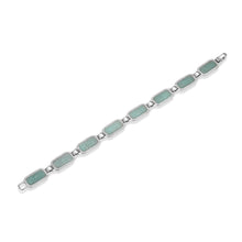 Load image into Gallery viewer, Sterling Silver Amazonite Bracelet
