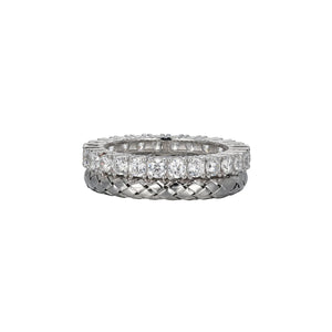 Sterling Silver Cubic Zirconia Ring