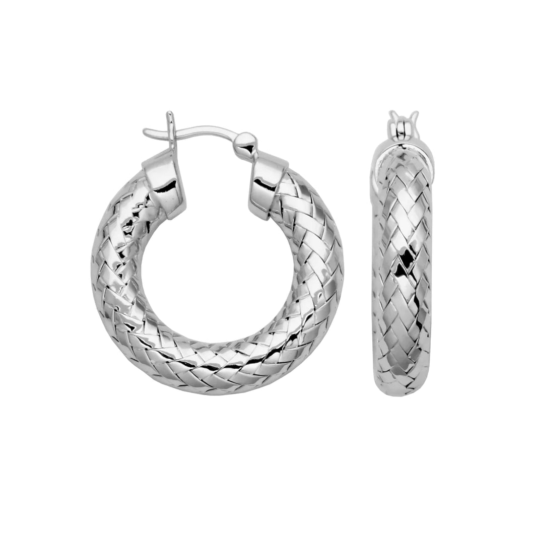 Sterling Silver Hoops