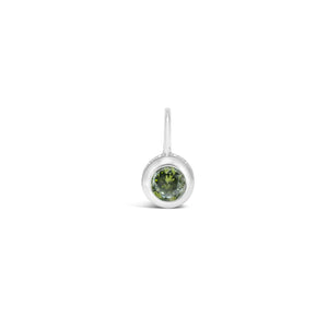 Birthstone Pendant - Peridot CZ